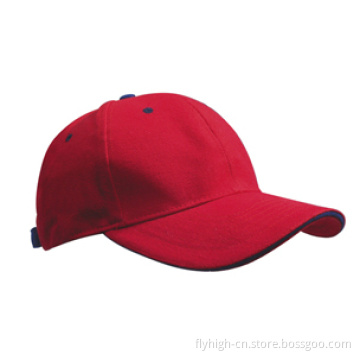 Plain Red Cotton Cap